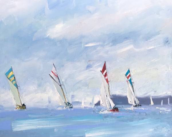 - Oil on Canvas, Painting by Jill Hudson, measuring 20 x 25 cm (H x W) framed at 24 x 29 cm £370